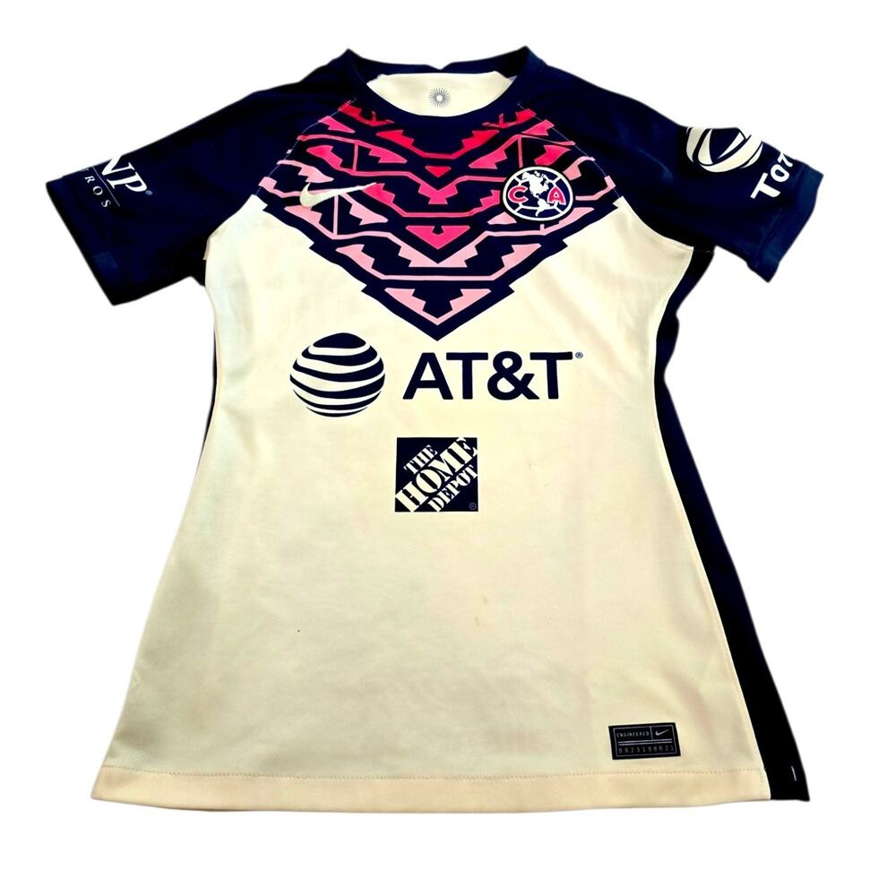 Nike Club America Jersey 2021 2022 Stadium Home women Soccer Size XS